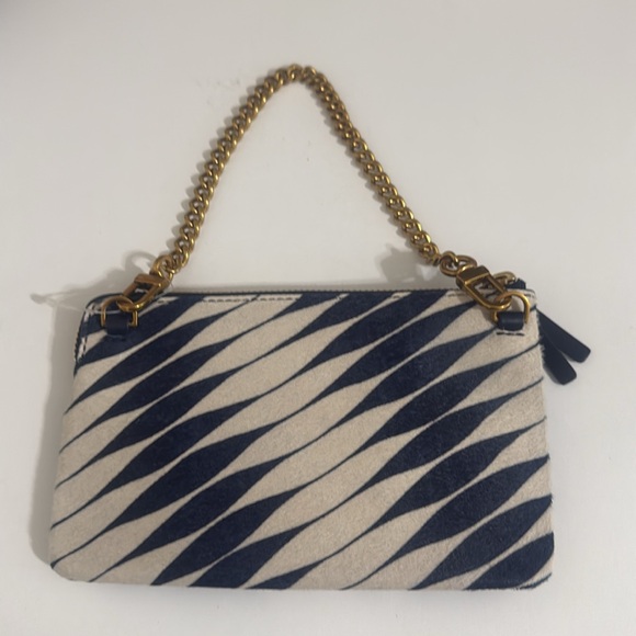 Tory Burch Zebra Calf Hair Wristlet or clutch. - Picture 3 of 7